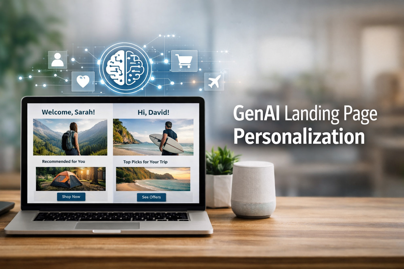 GenAI Landing Page Personalization